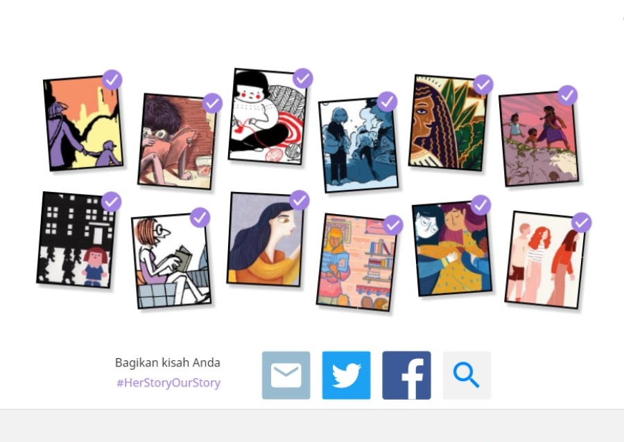 Rayakan Hari Perempuan Internasional Google Doodle Hadirkan Ilustrasi Penuh Makna