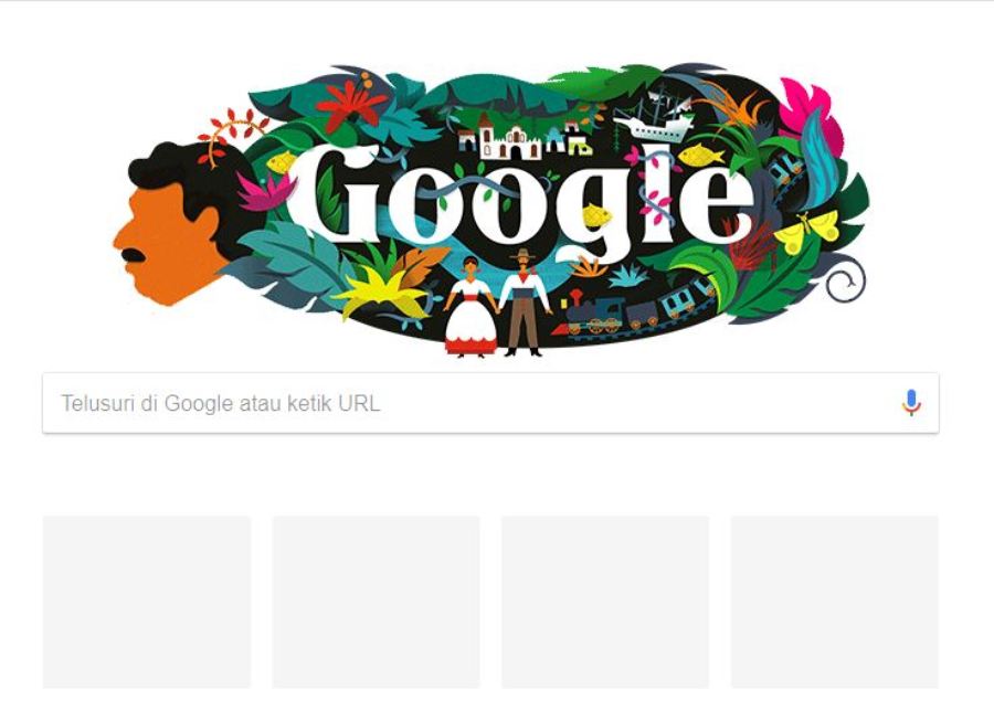 Siapa Gabriel Garcia Marquez yang Muncul dalam Google Doodle Hari Ini.