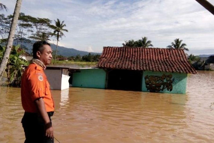 Terjadi Sejak Minggu Banjir Tasikmalaya Berangsur Surut