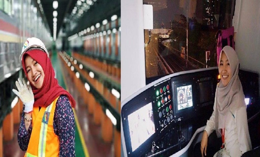 Berparas Cantik Sosok Masinis MRT ini Curi Perhatian Netizen