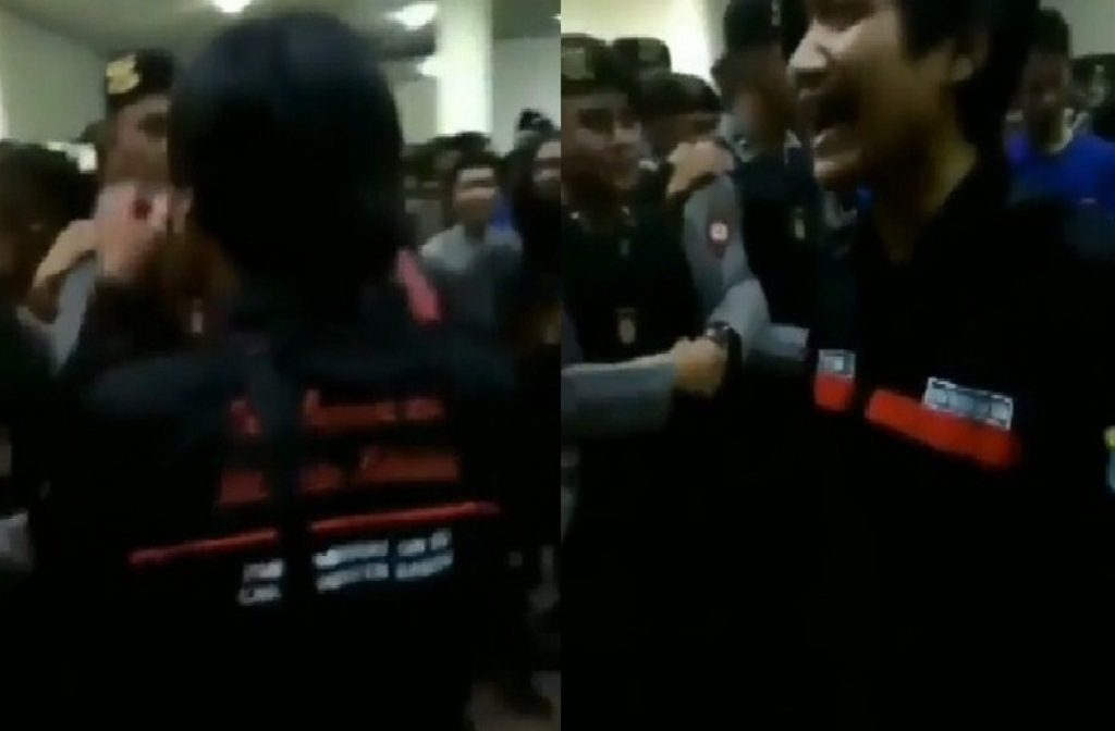 Caci Maki Polisi Mahasiswa ini Tuai Kecaman Videonya Viral