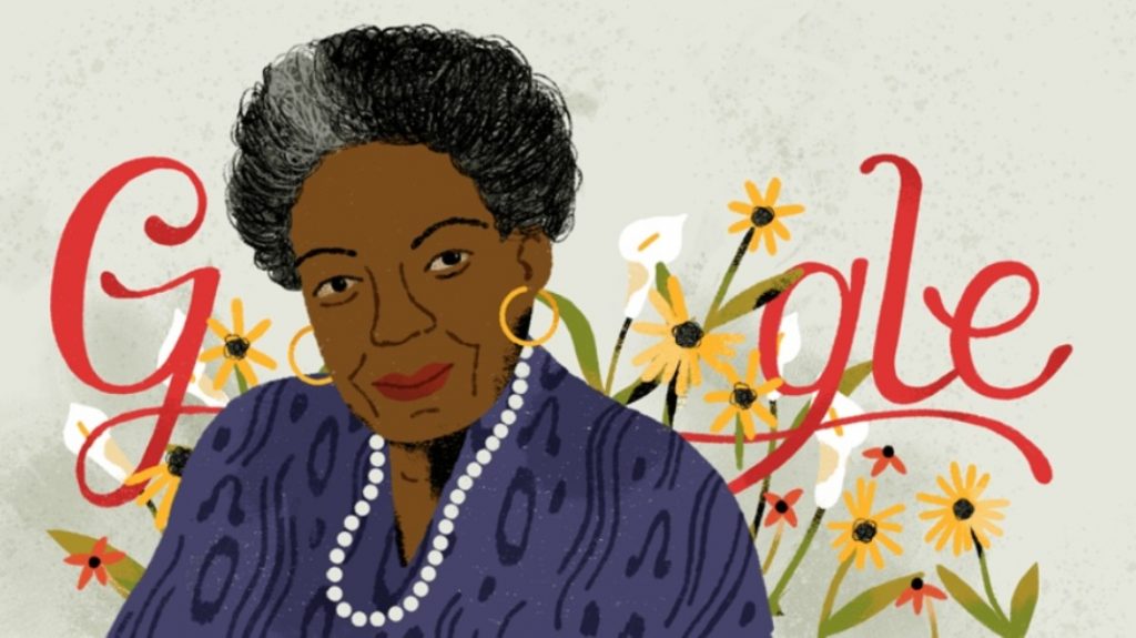 Google Doodle Rayakan Ulang Tahun Maya Angelou ke 90 Siapakah Dia