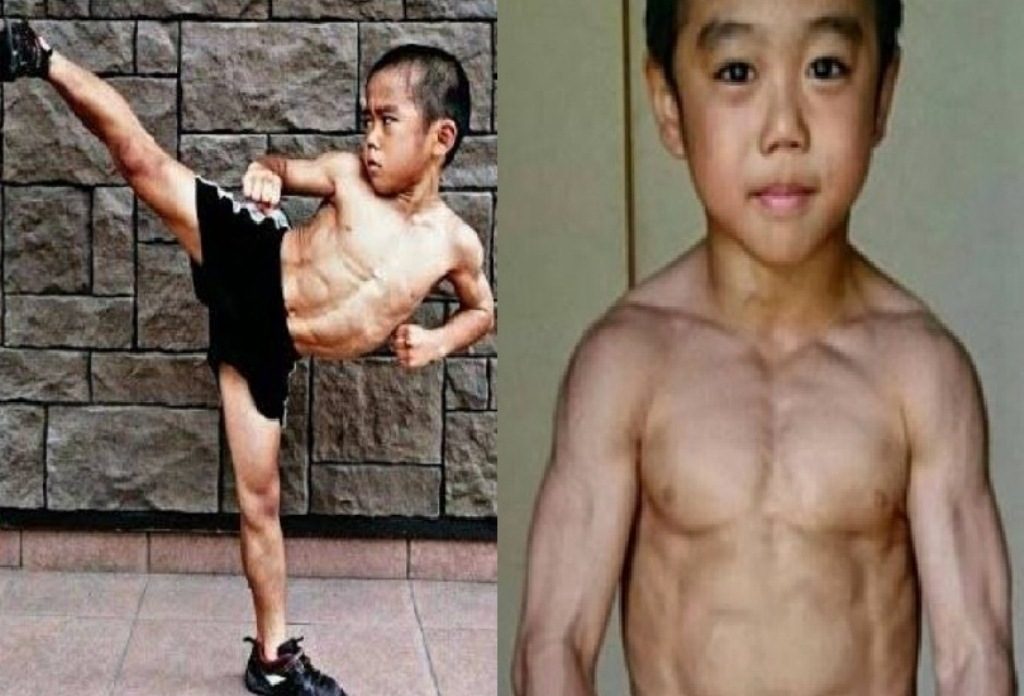 Jago Bela Diri Bocah 8 Tahun Ini Diberi Julukan Mini Bruce Lee Bentuk Badannya Bikin Tercengang