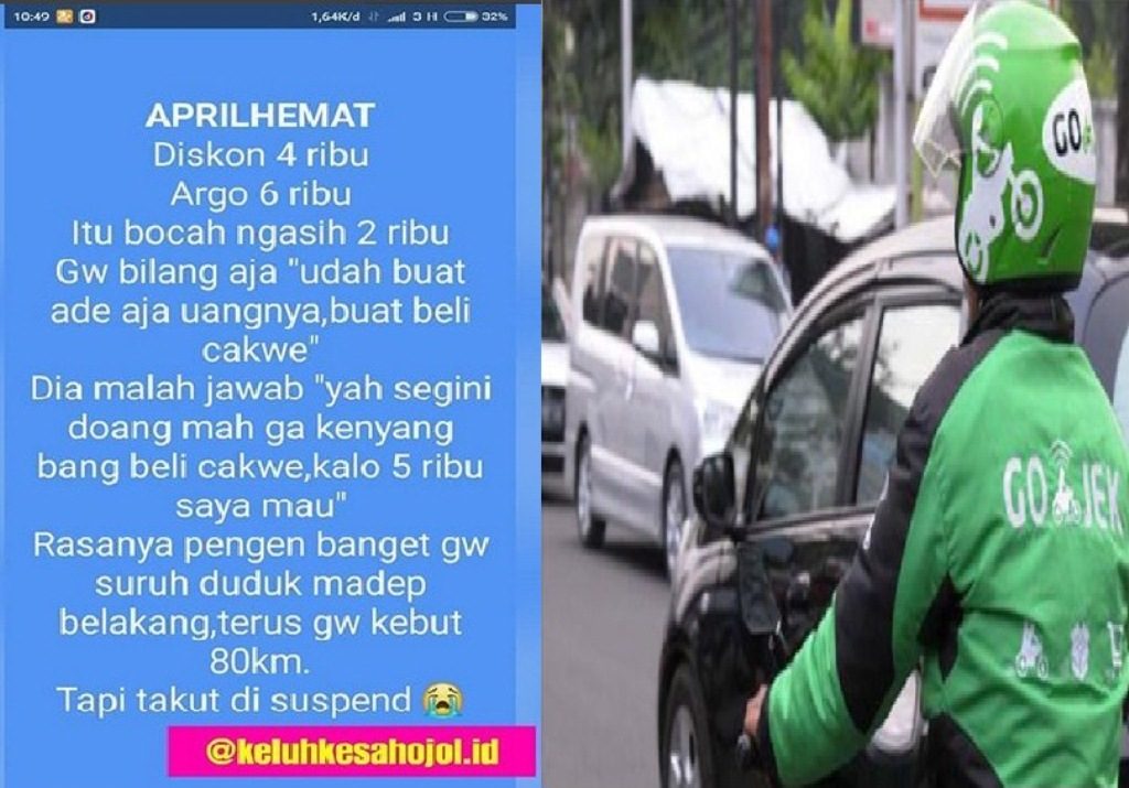 Kisah Driver Ojek Online Tolak Bayaran Dan Kembalikan Uang 2 Ribu Ke Anak Sd Buat Jajan Ini Viral Jawaban Si Bocah Bikin Bang Ojol Kesel