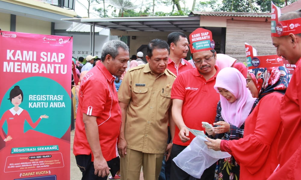 Telkomsel Gandeng Dukcapil Sukseskan Registrasi Kartu Prabayar