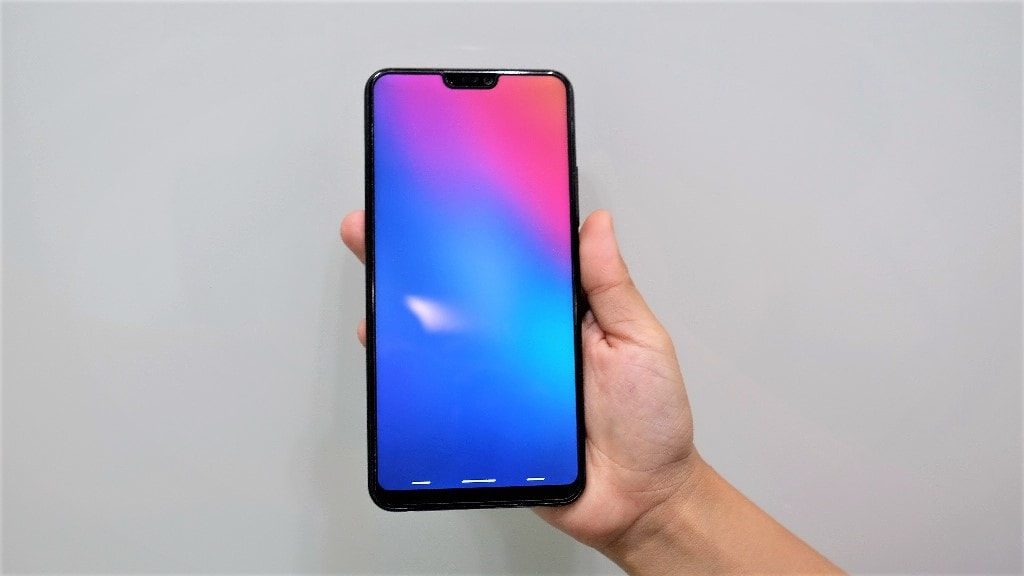 Vivo V9 Navigation Gesture