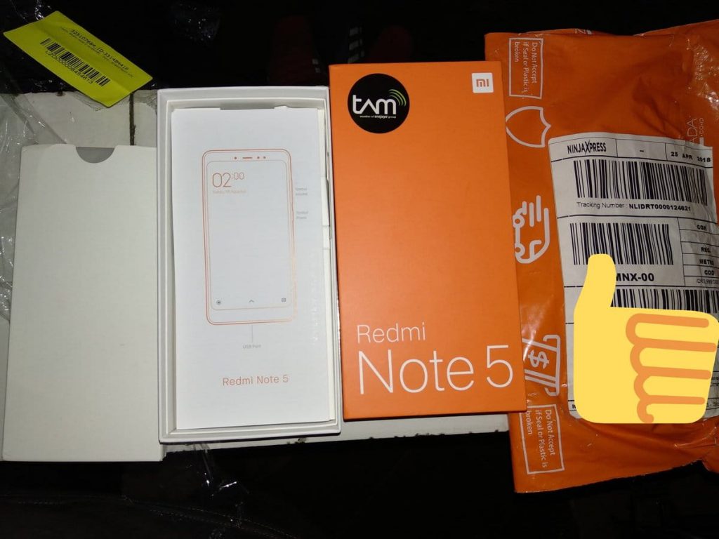 Xiaomi Redmi Note 5 Hilang dari Kotak