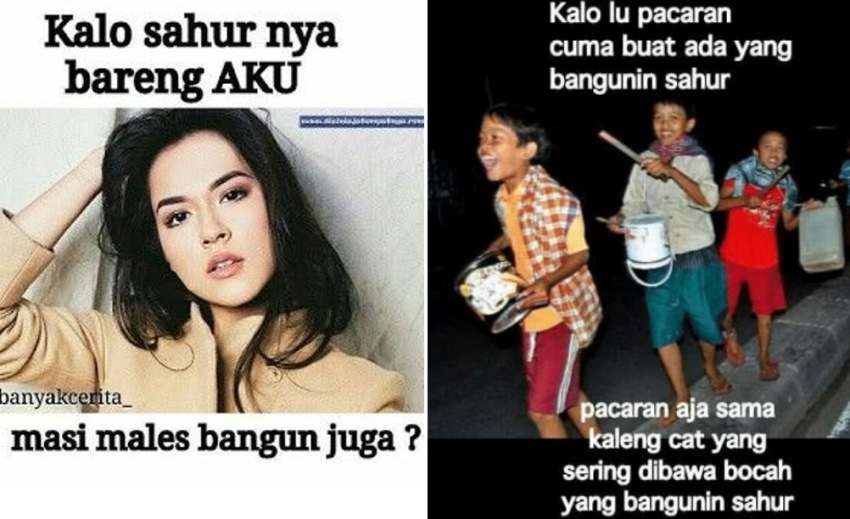 10 Meme Bangunin Sahur Kocak Yang Bikin Mata Ngantuk Jadi Melek Awas Kesindir