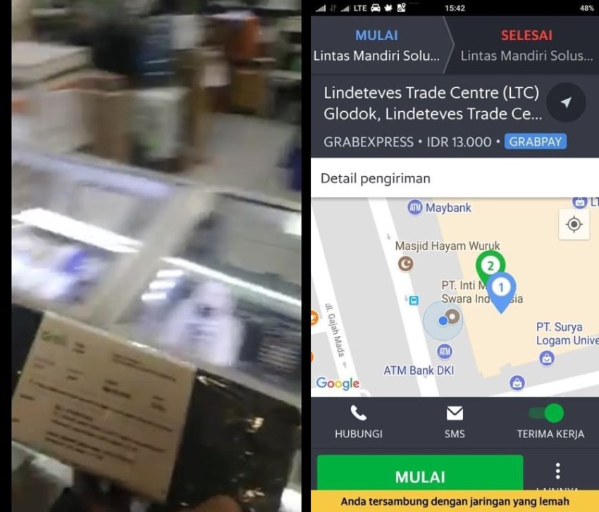 Antar Barang Cuma Berapa Langkah Langsung Sampai Driver Ojol Ini Sampai Terheran Heran Kisahnya Viral