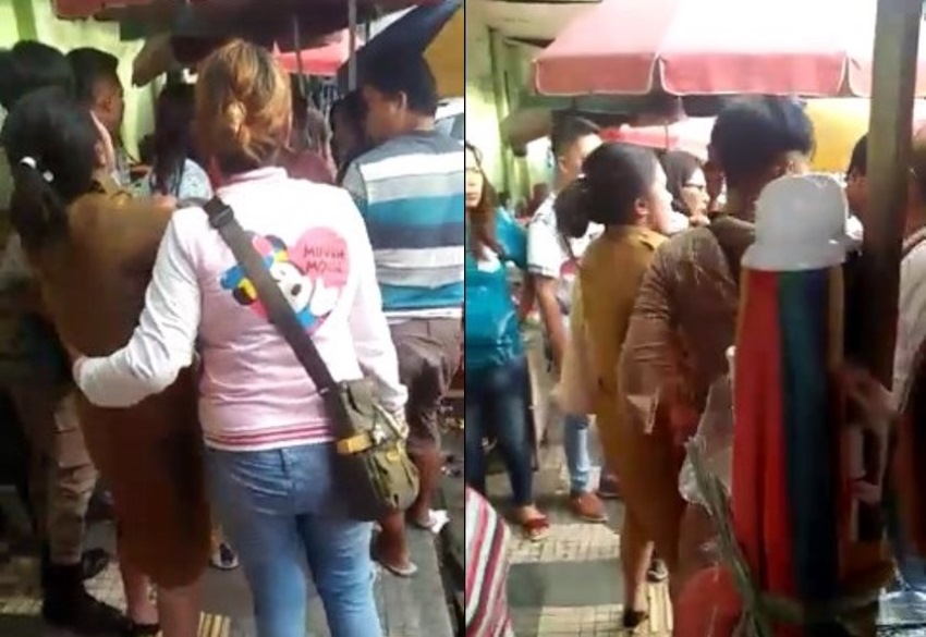 Beredar Video Pns Labrak Pelakor Di Pasar Manado Satpol Pp Sampai Turun Tangan