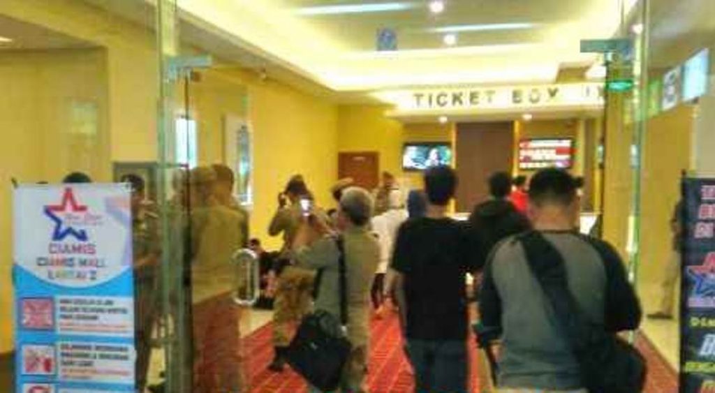 Film Tayang Berbarengan Dengan Waktu Shalat Bioskop Di Ciamis Mall Kena Semprot