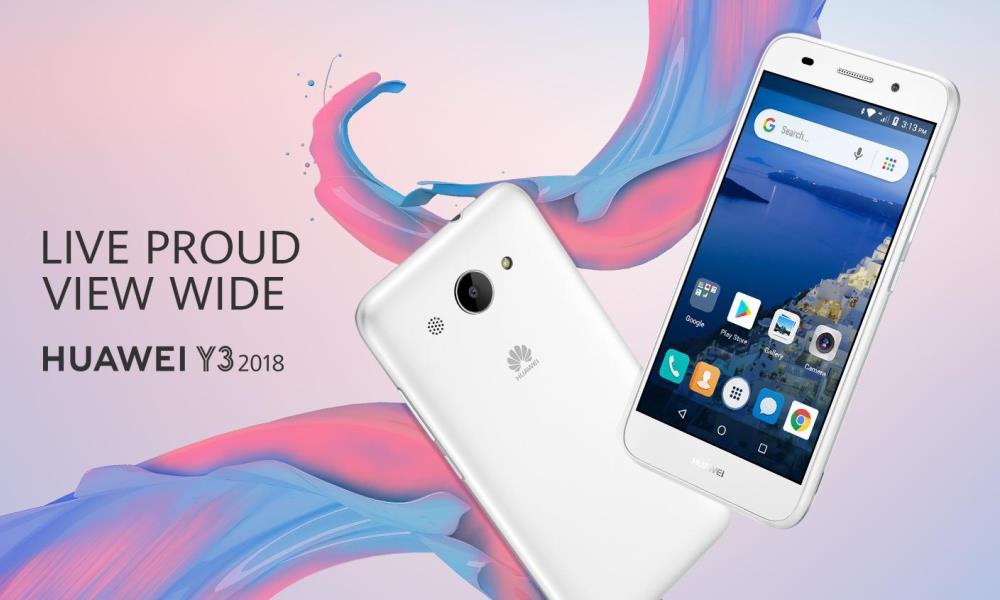 Huawei Y3 (2018) Berbasis Android Go Resmi Melenggang, Ini Speknya!