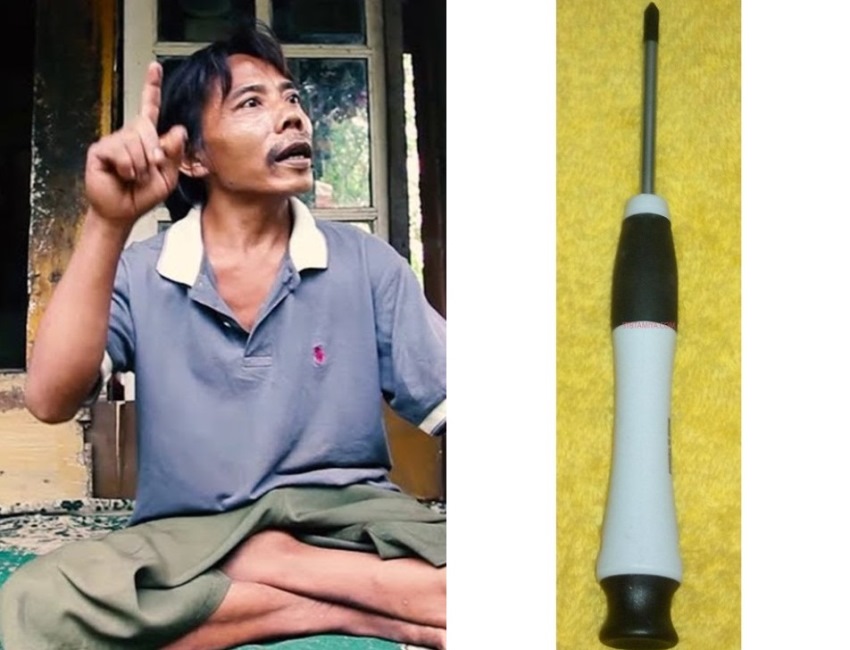 Pria di Tangerang Ngaku Gali Sumur dalam Waktu Semalam Menggunakan Obeng, Katanya Dibantu Sosok Ini Pria Di Tangerang Ngaku Gali Sumur Dalam Waktu Semalam Menggunakan Obeng Katanya Dibantu Sosok Ini