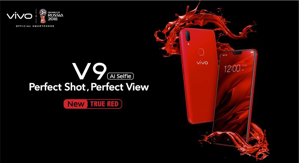 Vivo V9 True Red, Varian Warna Terbaru V9 Yang Lebih Energetik