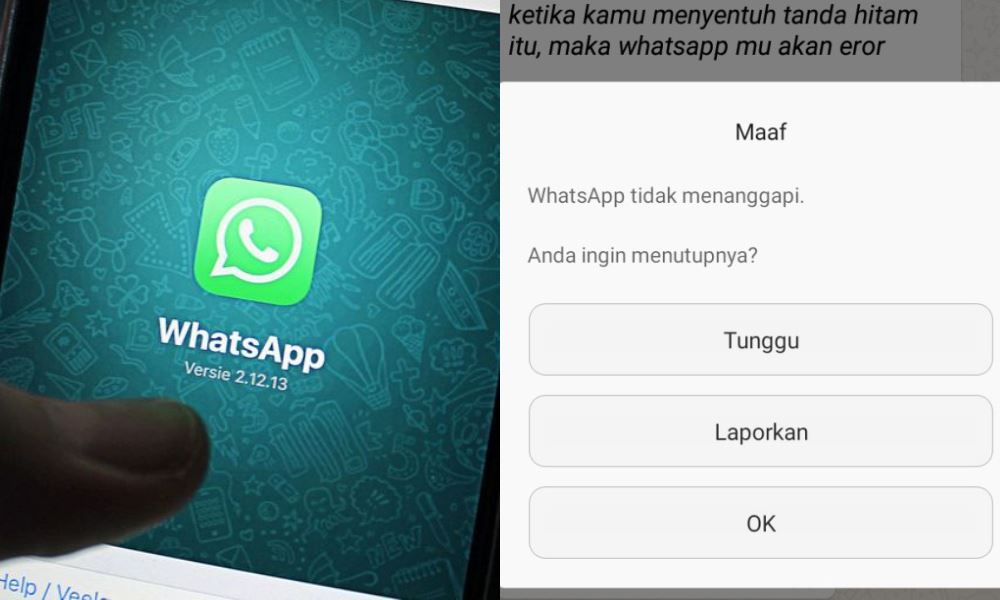 Pesan WhatsApp Berisi Titik Hitam Bikin Smartphone Android Hang, Kok Bisa?