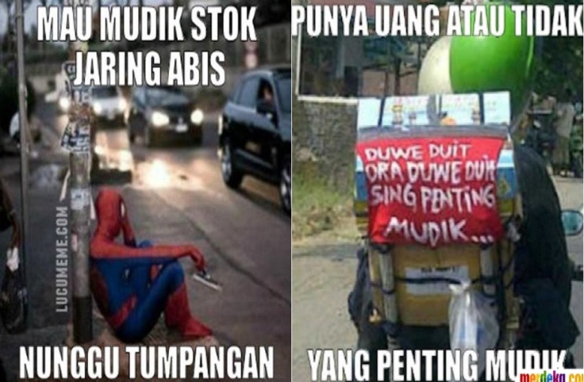 11 Meme Mudik Lucu yang Bikin Perantau Ingin Segera Pulang ke Kampung Halaman