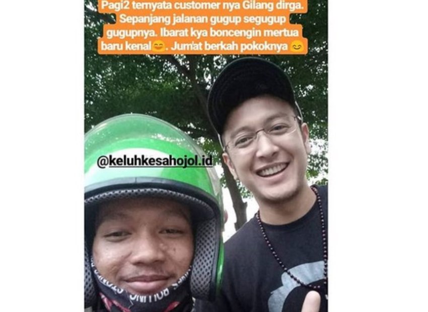 Bonceng Artis Sampai Gugup Sepanjang Jalan Driver Ojol ini Bikin Netter Kesal Gara Gara Salah Sebut Nama