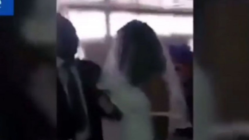Heboh Video Wanita Datang ke Nikahan Mantan Pakai Gaun Pengantin Tamu Undangan Bersorak
