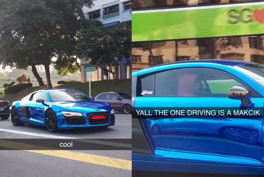 Sekilas Terlihat Biasa Netizen Heboh saat Lihat Siapa yang Mengendarai Mobil Audi ini Emak Emak Cuy