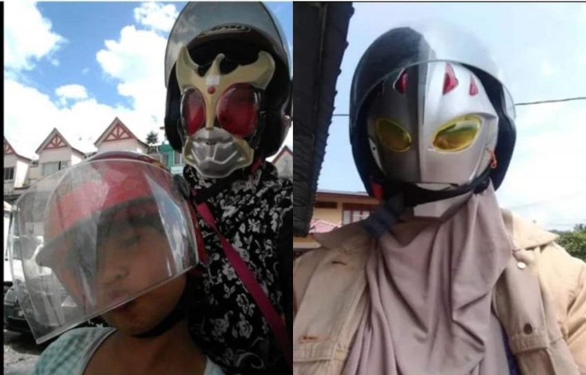 Agar Anaknya Mau ke Sekolah Ibu ini Rela Jadi Ultraman Kisahnya Bikin Kagum Sekaligus Terharu