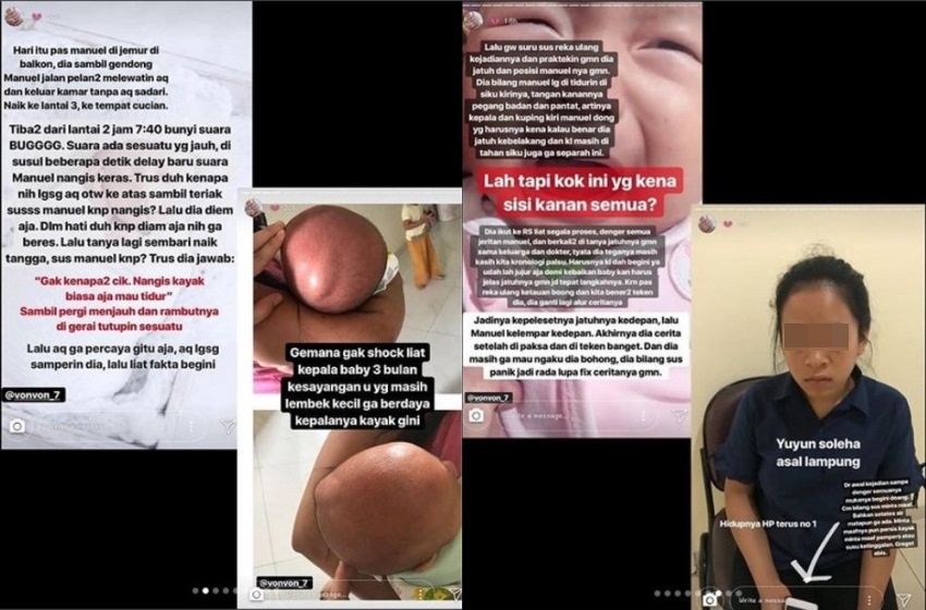 Akibat Ulah Babysitter Ceroboh, Bayi 3 Bulan Alami Hal Mengerikan, Curhatan Sang Ibu Viral Akibat Ulah Babysitter Ceroboh Bayi 3 Bulan Alami Hal Mengerikan Curhatan Sang Ibu Viral