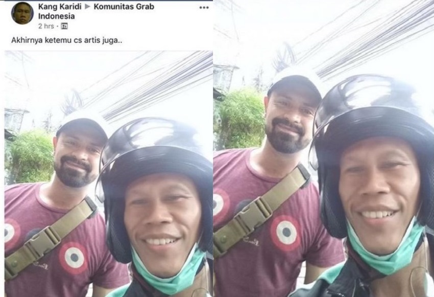 Dapat Penumpang Mantan VJ MTV Abang Ojol Malah Dibiling Mirip Artis Yang Pakai Helm Malih Tong Tong