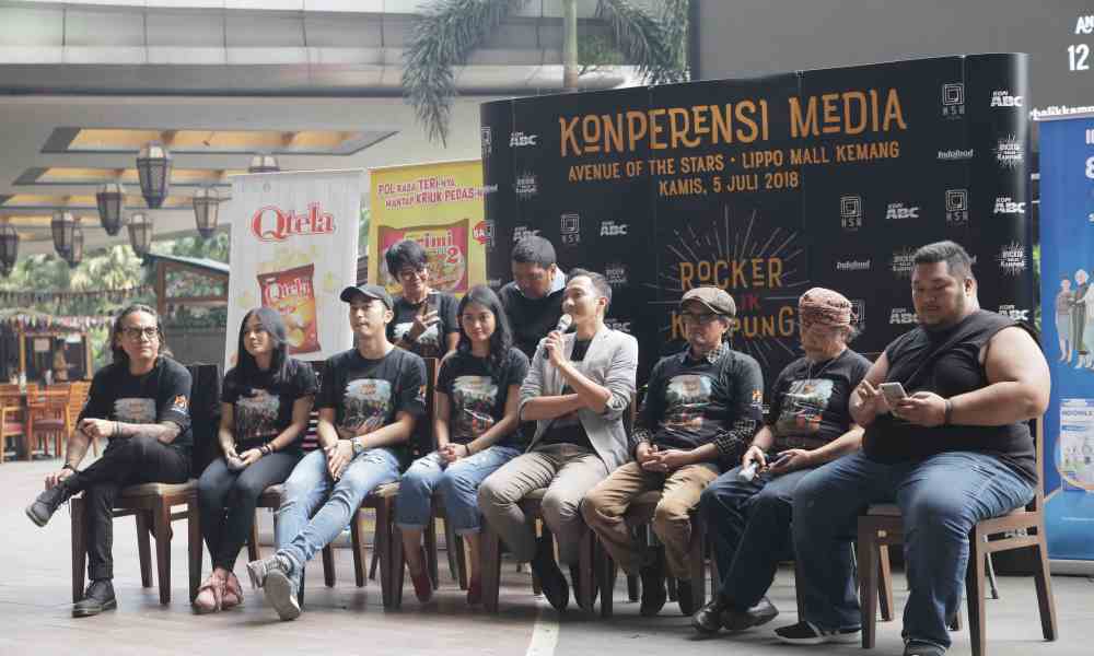 Konferensi Media Rocker Balik Kampung