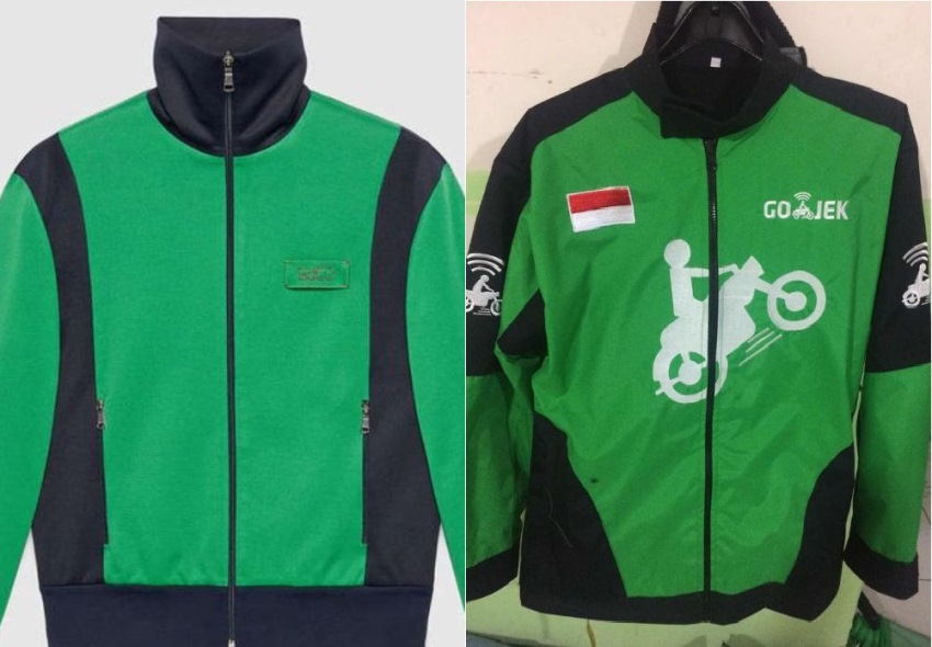 Sekilas Jaket Keluaran Gucci ini Mirip Jaket Driver Ojol Tapi Harganya Bikin Dompet Meriang