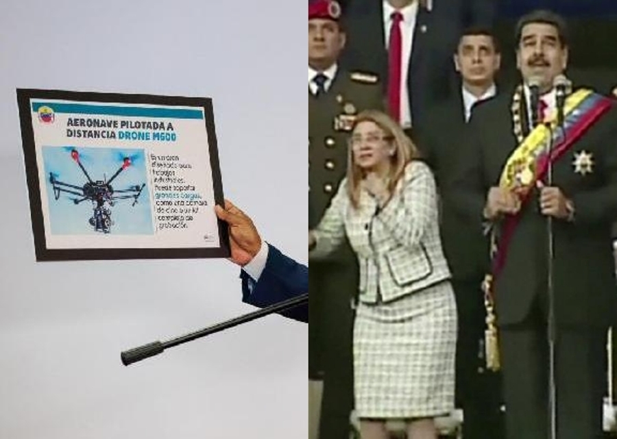 Selamat dari Upaya Pembunuhan Ini Detik Detik Presiden Nicolas Maduro Jadi Sasaran Drone Angkut Peledak