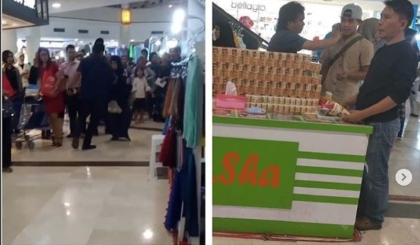 Bikin Pengunjung Geram Penjual Krim di Mall Panakukang ini Tarik Tangan Wanita dan Diolesi Produknya