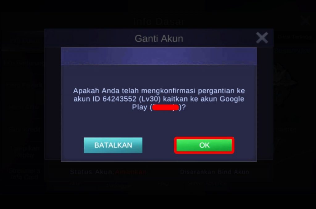 Cara main 2 akun Mobile Legends dalam 1 hp