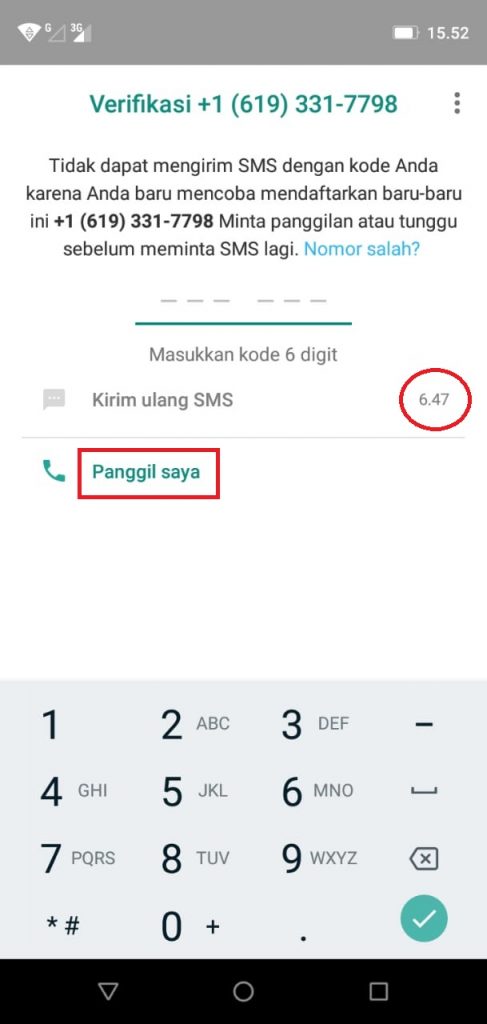 Daftar WhatsApp tanpa nomor palsu