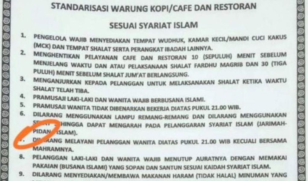 Dituding Diskriminatif Terhadap Perempuan Pemkab Bireun Keluarkan Aturan Syariat yang Kontroversial