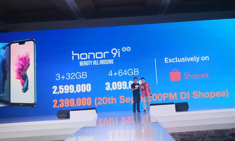 Resmi Melenggang di Indonesia, Honor 9i Dibanderol Harga Mulai Rp2.5 Jutaan