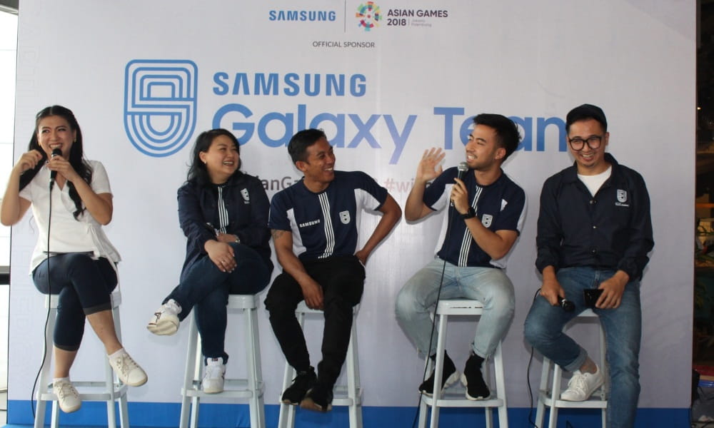 Sebarkan Semangat Asian Games 2018, Samsung Kerahkan Galaxy Team