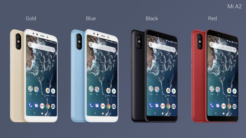 Varian Warna Xiaomi Mi A2