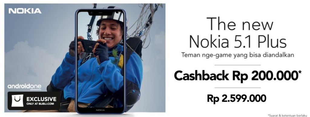 Harga Nokia 5.1 Plus