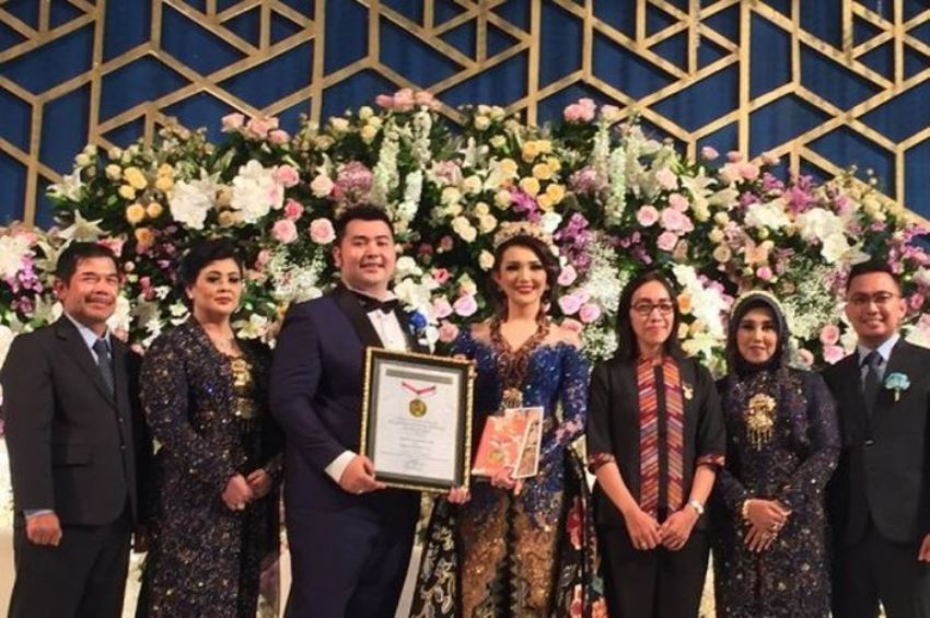 Megah dan Dihadiri Artis Ternama Pesta Pernikahan Pengusaha di Solo ini Raih Rekor Muri
