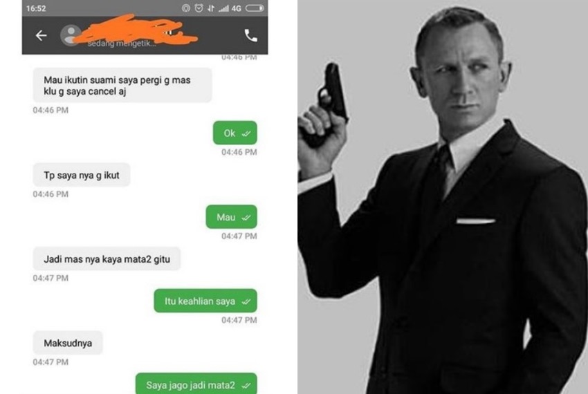 Punya Mimpi Jadi Seperti James Bond Pas Diminta Jadi Mata Mata Driver Ojol ini Langsung Gercep