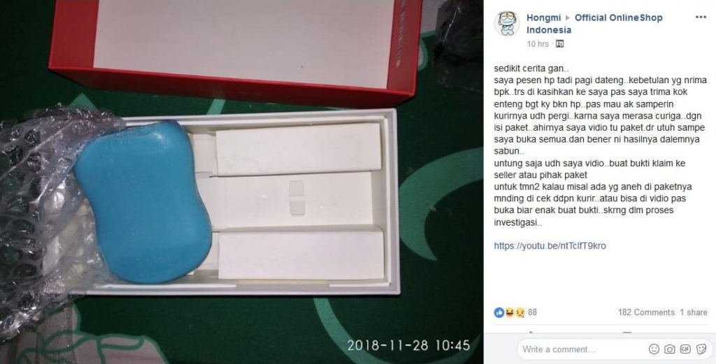 Beli Xiaomi Isinya Sabun Mandi