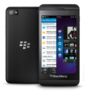 Blackberry Z10 284x300