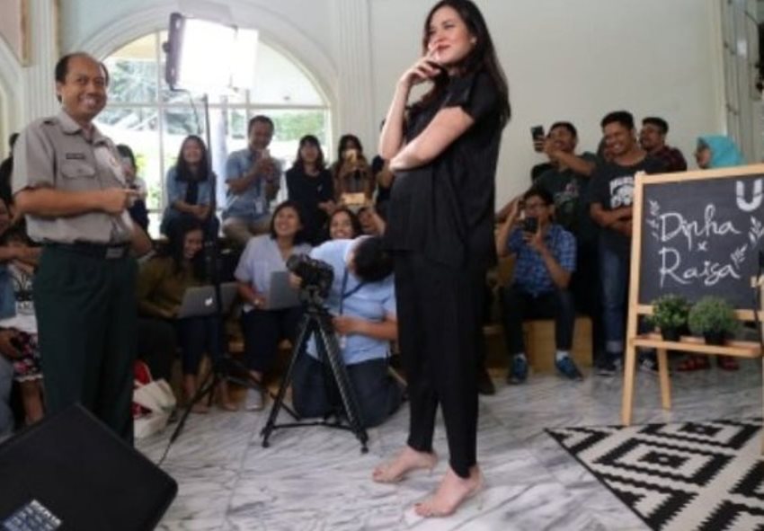 Keinginannya Terwujud Akhirnya Sutopo Bertemu Langsung dengan Raisa