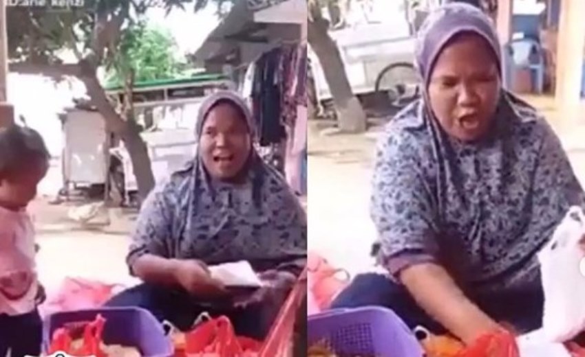 Kelewat Nyaring Suara Emak Emak Penjual Gorengan ini Bisa Bikin Gendang Telinga Pecah