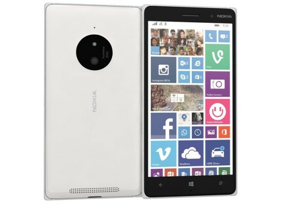 Nokia Lumia 830 White 550x400