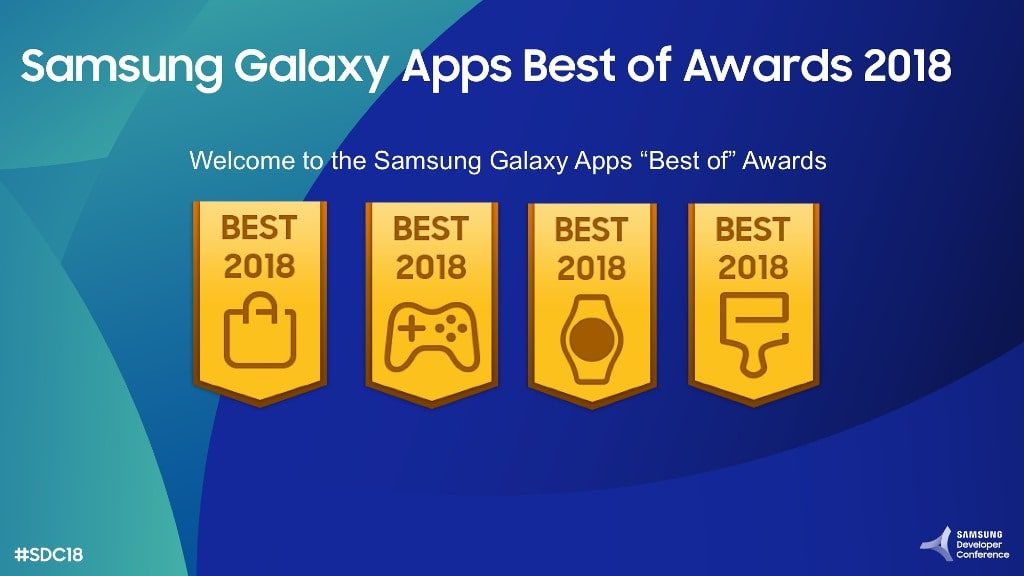 Samsung Umumkan Pemenang 'Best of 2018' Galaxy Apps Awards