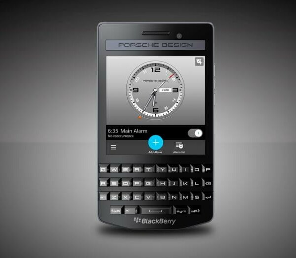 blackberry porsche design p9983 graphite