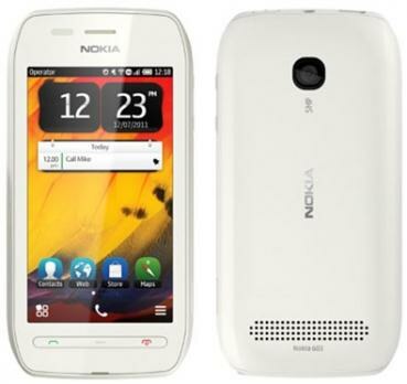 nokia 603 white quadband 3g hsdpa gps unlocked phone