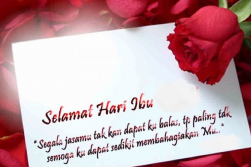 Kata Mutiara dan Ucapan Selamat Hari Ibu Penuh Cinta