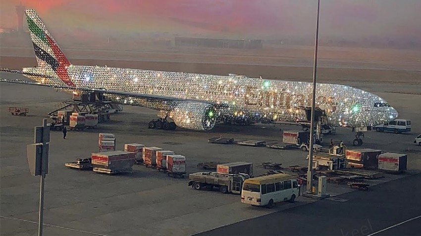 Viral Foto Pesawat Bertabur Berlian Ternyata ini Fakta Sebenarnya