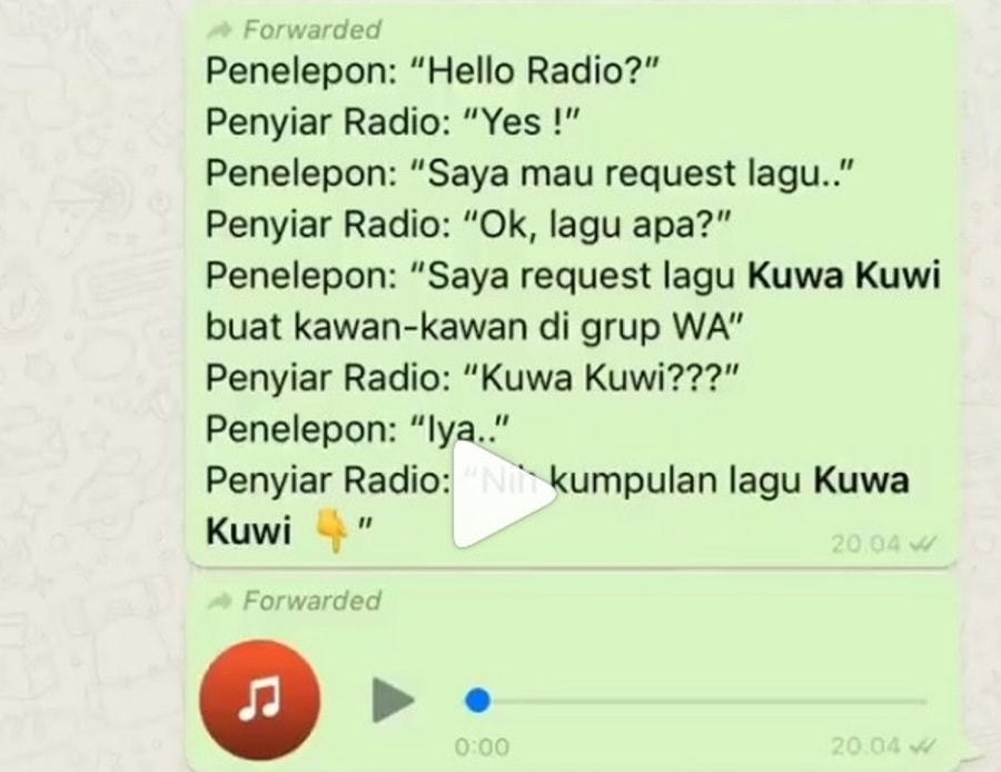 Dulu Ada Wik Wik Wik, Sekarang Viral Lagu Kuwa Kuwi Dulu Ada Wik Wik Wik Sekarang Viral Lagu Kuwa Kuwi